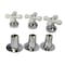 Thrifco Plumbing Tub/Shower 3 Porcelain Cross Handle Remodeling Trim Kit for Pri 9400005 - alternate 1